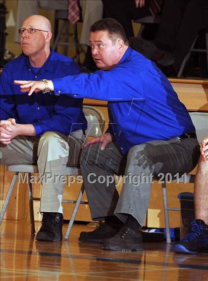 Thumbnail 2 in Lancaster County Christian vs Harrisburg Academy (CCAC Semifinals) photogallery.