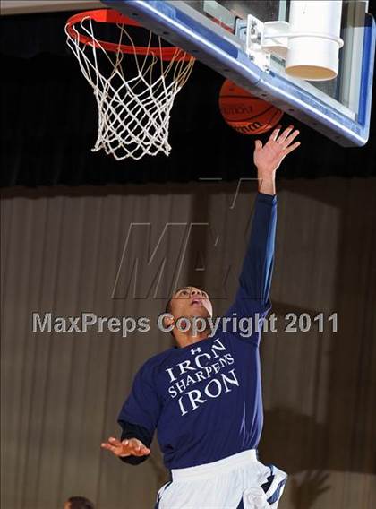 Thumbnail 3 in Lancaster County Christian vs Harrisburg Academy (CCAC Semifinals) photogallery.