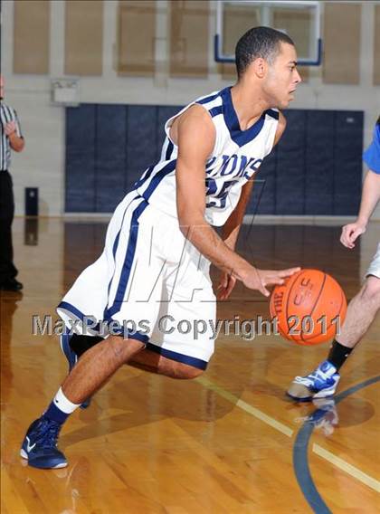 Thumbnail 2 in Lancaster County Christian vs Harrisburg Academy (CCAC Semifinals) photogallery.