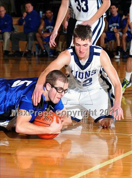 Thumbnail 1 in Lancaster County Christian vs Harrisburg Academy (CCAC Semifinals) photogallery.