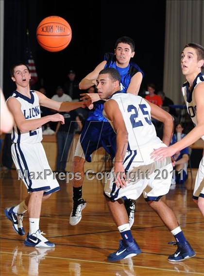 Thumbnail 1 in Lancaster County Christian vs Harrisburg Academy (CCAC Semifinals) photogallery.