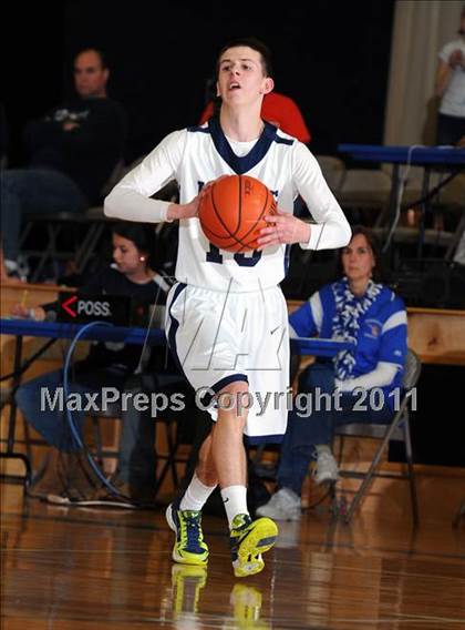 Thumbnail 2 in Lancaster County Christian vs Harrisburg Academy (CCAC Semifinals) photogallery.
