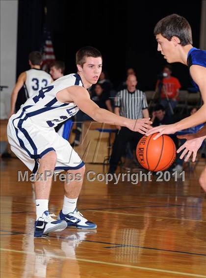 Thumbnail 1 in Lancaster County Christian vs Harrisburg Academy (CCAC Semifinals) photogallery.