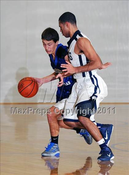 Thumbnail 3 in Lancaster County Christian vs Harrisburg Academy (CCAC Semifinals) photogallery.