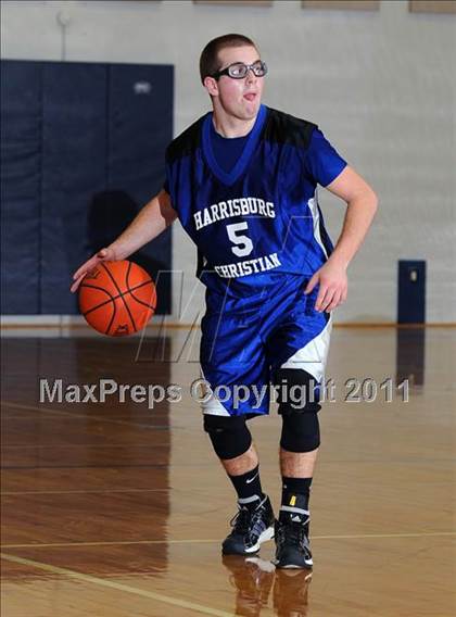 Thumbnail 1 in Lancaster County Christian vs Harrisburg Academy (CCAC Semifinals) photogallery.
