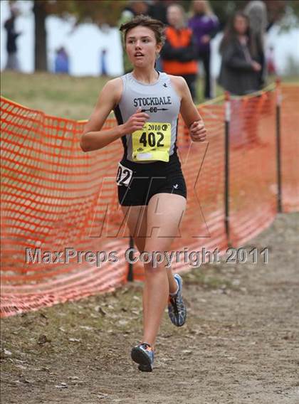 Thumbnail 1 in CIF State Cross Country Championships (D1 Girls) photogallery.