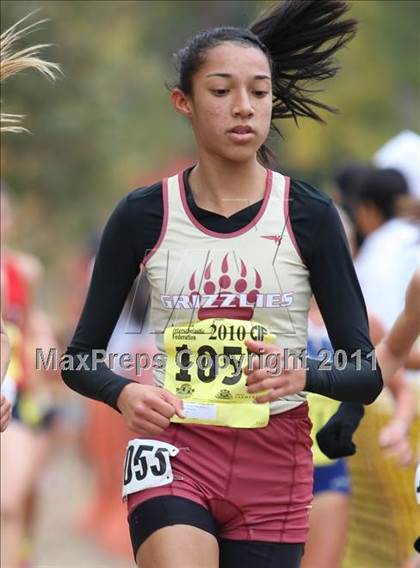 Thumbnail 3 in CIF State Cross Country Championships (D1 Girls) photogallery.