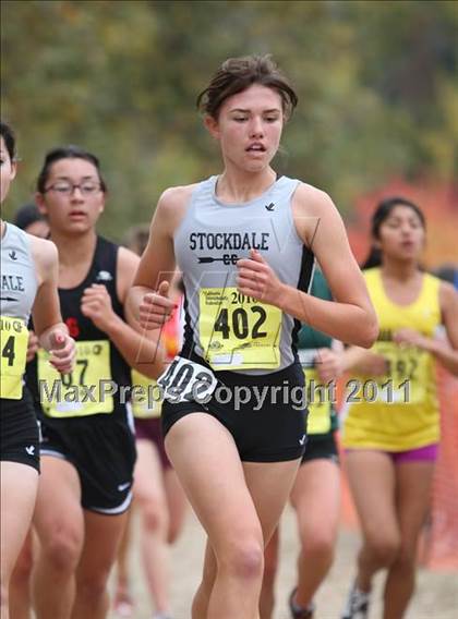 Thumbnail 3 in CIF State Cross Country Championships (D1 Girls) photogallery.