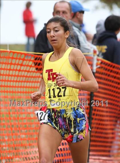 Thumbnail 3 in CIF State Cross Country Championships (D1 Girls) photogallery.