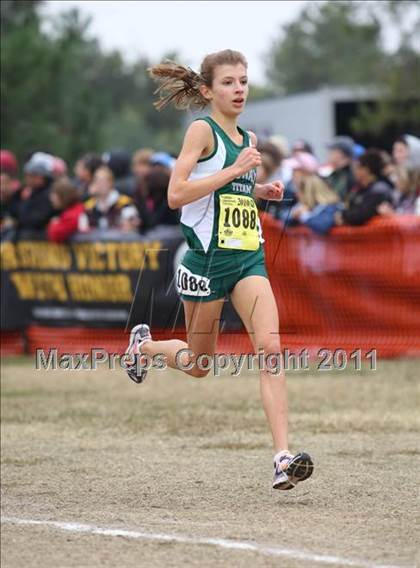 Thumbnail 3 in CIF State Cross Country Championships (D1 Girls) photogallery.