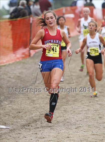 Thumbnail 3 in CIF State Cross Country Championships (D1 Girls) photogallery.