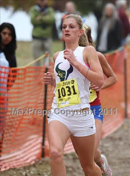Thumbnail 2 in CIF State Cross Country Championships (D1 Girls) photogallery.