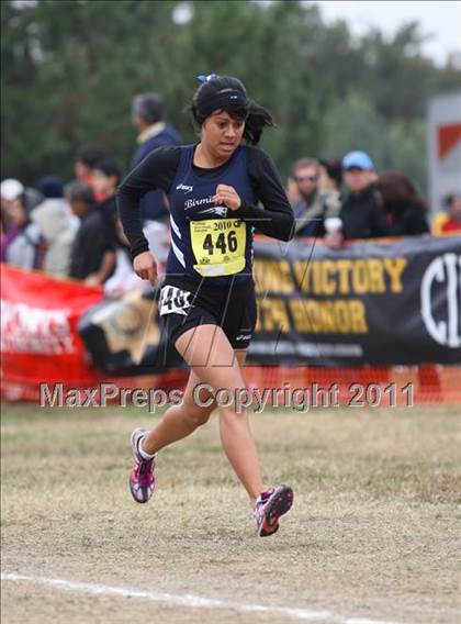 Thumbnail 3 in CIF State Cross Country Championships (D1 Girls) photogallery.