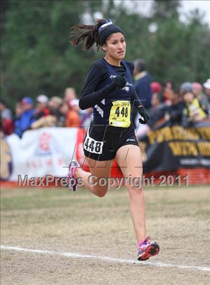 Thumbnail 3 in CIF State Cross Country Championships (D1 Girls) photogallery.