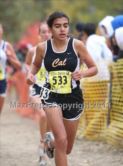 Thumbnail 3 in CIF State Cross Country Championships (D1 Girls) photogallery.