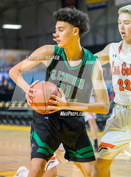 Thumbnail 1 in El Camino vs. Los Gatos (Warriors Nor-Cal Invitational) photogallery.