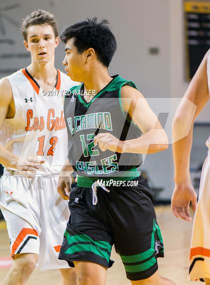 Thumbnail 2 in El Camino vs. Los Gatos (Warriors Nor-Cal Invitational) photogallery.