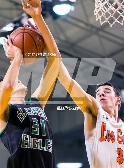 Thumbnail 1 in El Camino vs. Los Gatos (Warriors Nor-Cal Invitational) photogallery.