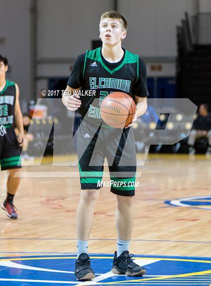 Thumbnail 1 in El Camino vs. Los Gatos (Warriors Nor-Cal Invitational) photogallery.
