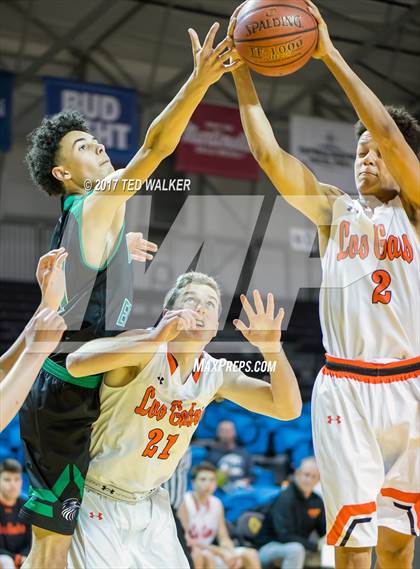 Thumbnail 2 in El Camino vs. Los Gatos (Warriors Nor-Cal Invitational) photogallery.