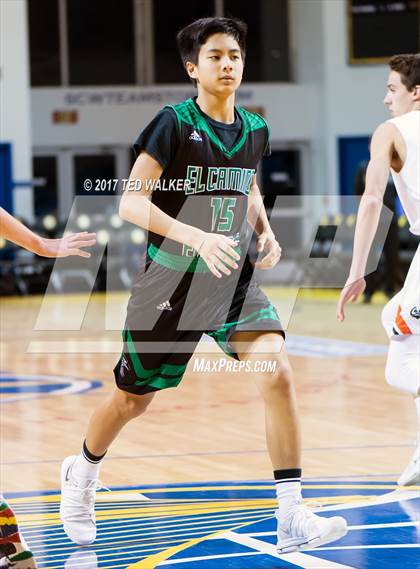 Thumbnail 1 in El Camino vs. Los Gatos (Warriors Nor-Cal Invitational) photogallery.