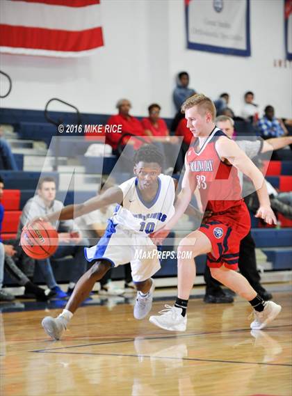Thumbnail 2 in Carolina Day vs Greenville Tech Charter (WNC Holiday Classic) photogallery.