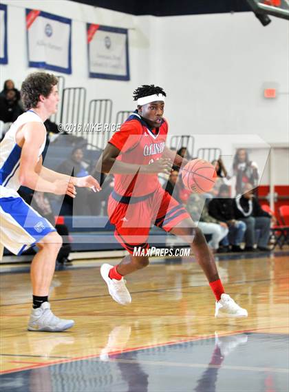 Thumbnail 3 in Carolina Day vs Greenville Tech Charter (WNC Holiday Classic) photogallery.