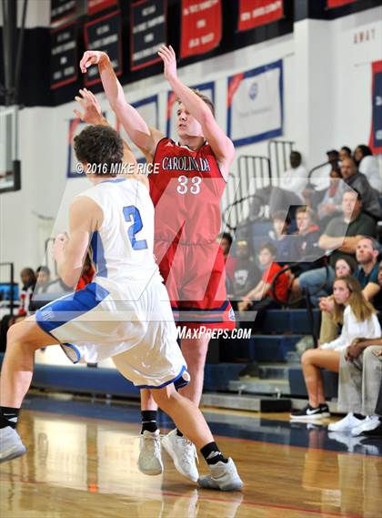 Thumbnail 1 in Carolina Day vs Greenville Tech Charter (WNC Holiday Classic) photogallery.