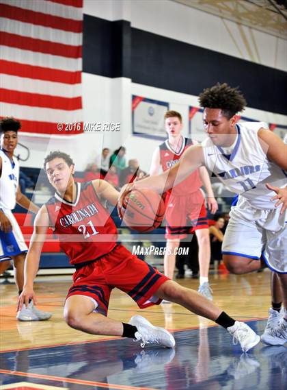 Thumbnail 3 in Carolina Day vs Greenville Tech Charter (WNC Holiday Classic) photogallery.