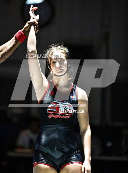 Thumbnail 3 in Mullen Tri Girls Wrestling photogallery.