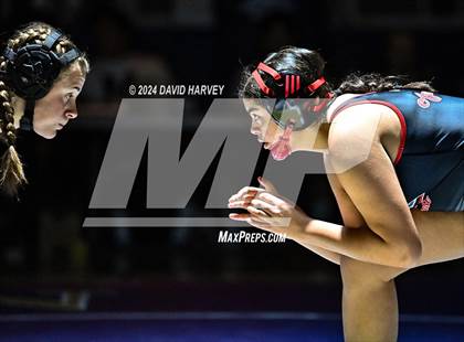 Thumbnail 3 in Mullen Tri Girls Wrestling photogallery.