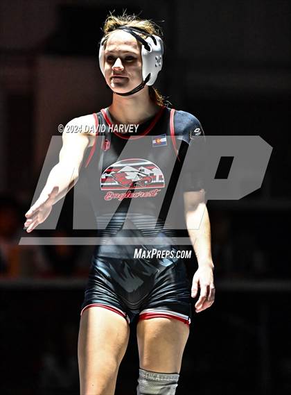 Thumbnail 3 in Mullen Tri Girls Wrestling photogallery.