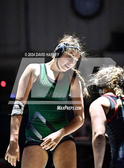 Thumbnail 1 in Mullen Tri Girls Wrestling photogallery.