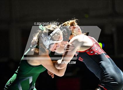 Thumbnail 3 in Mullen Tri Girls Wrestling photogallery.