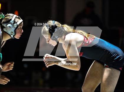 Thumbnail 2 in Mullen Tri Girls Wrestling photogallery.