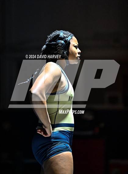 Thumbnail 2 in Mullen Tri Girls Wrestling photogallery.