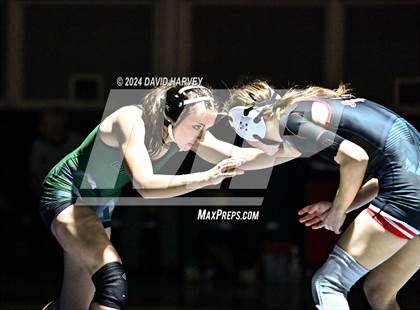 Thumbnail 3 in Mullen Tri Girls Wrestling photogallery.