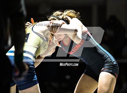 Thumbnail 2 in Mullen Tri Girls Wrestling photogallery.