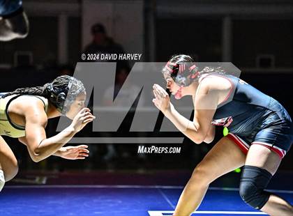 Thumbnail 3 in Mullen Tri Girls Wrestling photogallery.