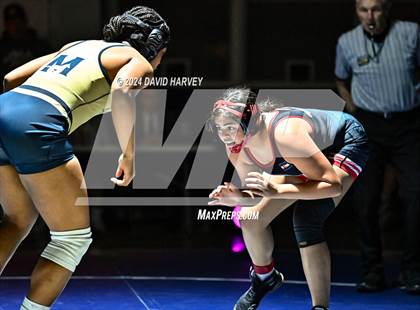 Thumbnail 3 in Mullen Tri Girls Wrestling photogallery.