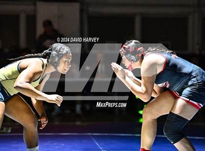 Thumbnail 2 in Mullen Tri Girls Wrestling photogallery.