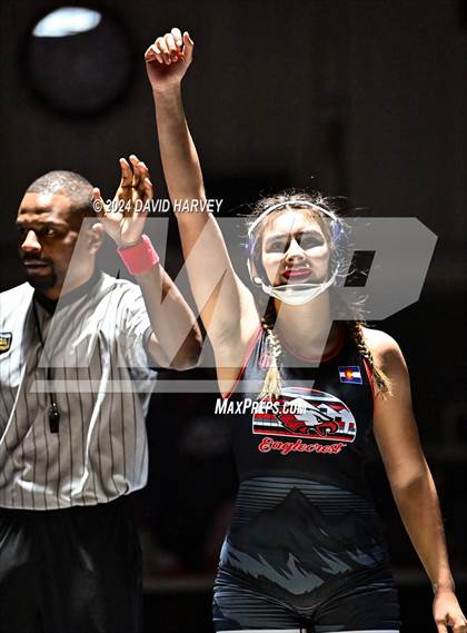 Thumbnail 2 in Mullen Tri Girls Wrestling photogallery.