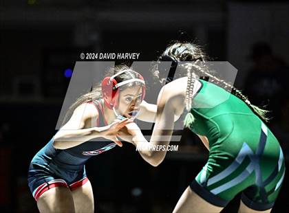 Thumbnail 3 in Mullen Tri Girls Wrestling photogallery.