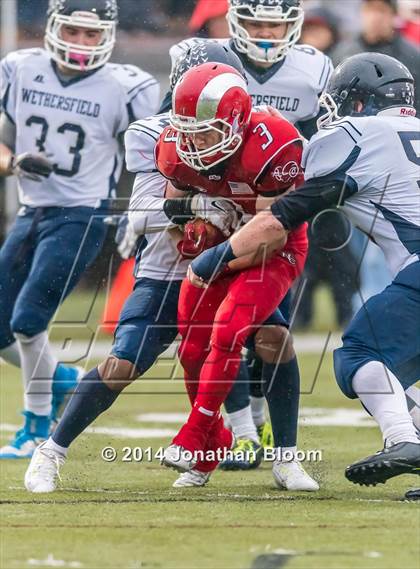 Thumbnail 1 in Wethersfield @ New Canaan (CIAC Class L-Large Semifinal) photogallery.