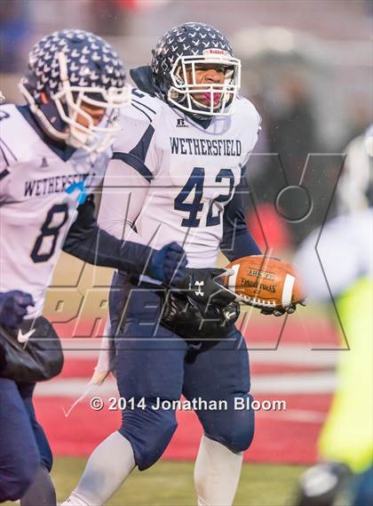 Thumbnail 1 in Wethersfield @ New Canaan (CIAC Class L-Large Semifinal) photogallery.