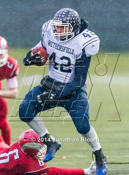 Thumbnail 3 in Wethersfield @ New Canaan (CIAC Class L-Large Semifinal) photogallery.