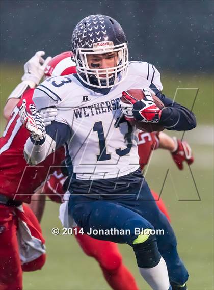 Thumbnail 1 in Wethersfield @ New Canaan (CIAC Class L-Large Semifinal) photogallery.