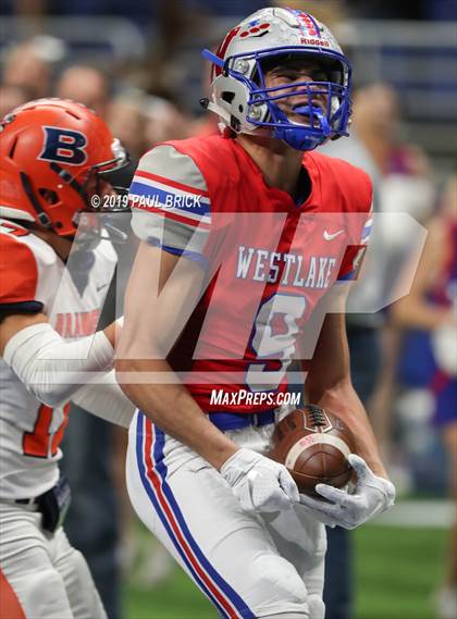 Thumbnail 2 in Westlake vs Brandeis (UIL 6A Quarterfinal Playoff) photogallery.
