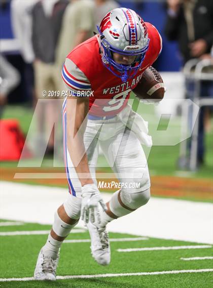 Thumbnail 2 in Westlake vs Brandeis (UIL 6A Quarterfinal Playoff) photogallery.