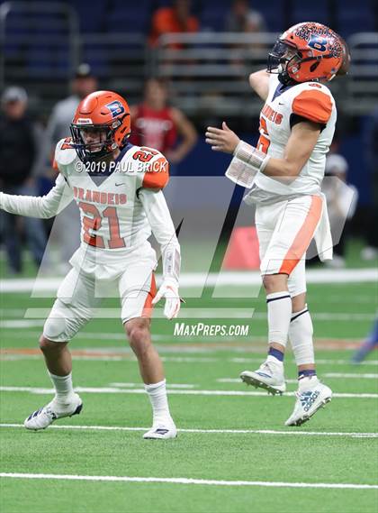 Thumbnail 2 in Westlake vs Brandeis (UIL 6A Quarterfinal Playoff) photogallery.
